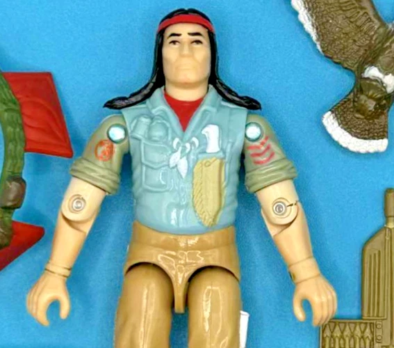 Figura Spirit Tracker V1 con Talones 100% Completa Gi Joe 1984 Foto 2 de 4