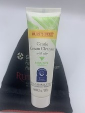 Burt's Bees CLEANSER Sensitive- Gentle Cream with Aloe 1oz TRAVEL SIZE New MU2