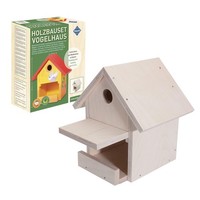 Pebaro Vogelhaus Holzbausatz Futterhaus Und Nistkasten Holzbauset Zum Anmalen