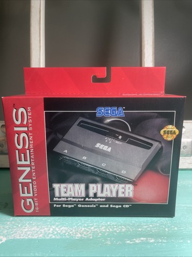 Sega Genesis Team Player Multi-Player Multitap Adapter New in Box