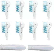 Sensitive Replacement Toothbrush Heads Compatible with Oral-B Cross Action Power