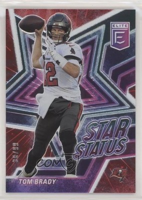 2021 Panini Donruss Elite Star Status Red 38/99 Tom Brady #SS1 0j7s