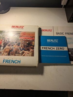 Berlitz Basic French Language Course Book Set