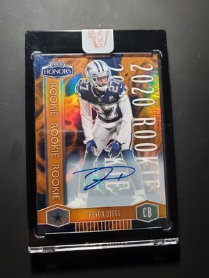 2020 Panini Honors Trevon Diggs 2004 Rookies Signatures RC Auto #/10 Cowboys