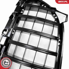 F&uuml;r ESEN SKV 66SKV557 GTR grill,black gloss,MERCEDES CLA (W117, 2013-2019),A117