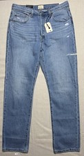 Levi s Premium 501 Original Jeans Mens 31x30 Light Wash Distressed Button Fly