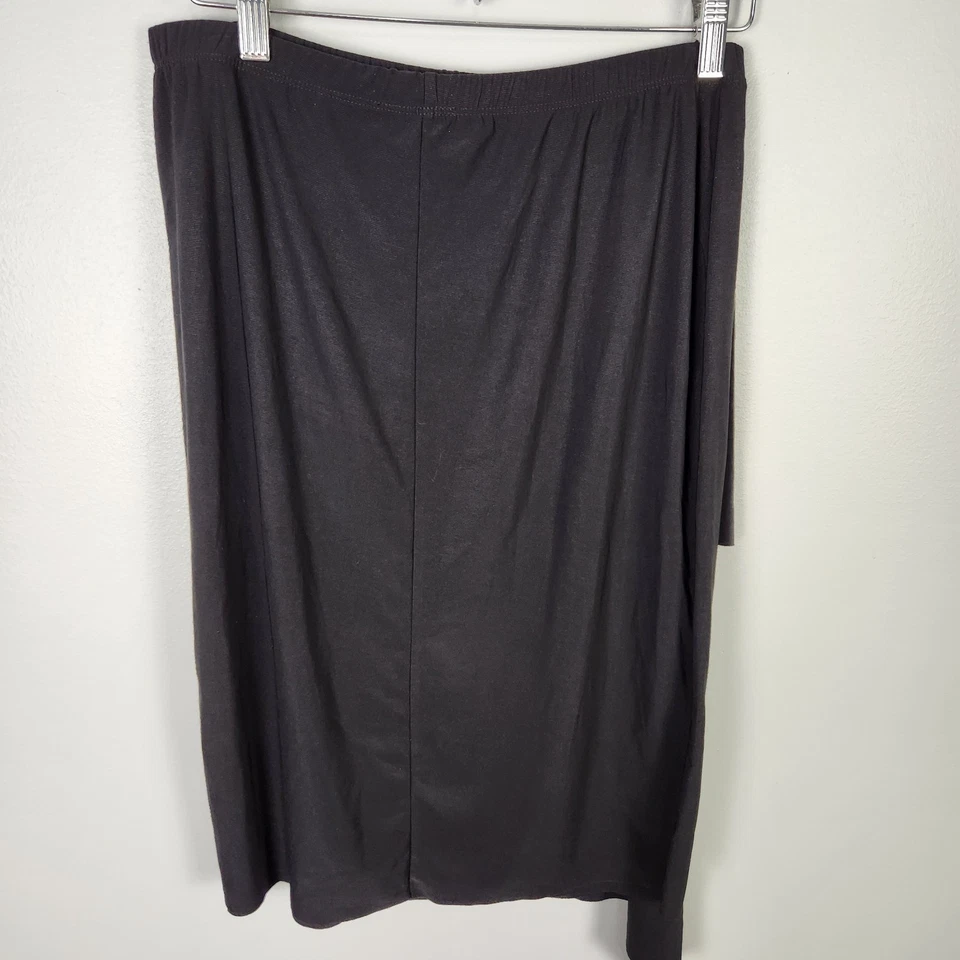 NUEVO CON ETIQUETAS The Look By Randolph Duke Falda Negra Multiusos Túnica Sarong (M) #0345 Foto 4 de 4