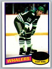 Tom Rowe Whalers 1980 Topps RC #214