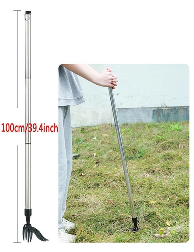Weeder Puller Stand Up Weed Tools Handle Claw Garden Outdoor Root Remover Killer - Picture 8 of 14