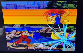 X-Men vs. Street Fighter [4MB RAM Cart] (JP Sega Saturn, 1997) CIB