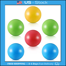 Multi-Colored Replacement Ball Set of 6 for Playskool Ball Popper Toys Comp