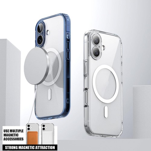 Case For Apple iPhone 17 PRO MAX Magnetic Clear MagSafe Cover Skin+ - Picture 5 of 20