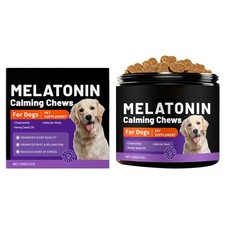 Melatonin Calming Chews for Dogs Chews Dog Stress and Anxiety Relief