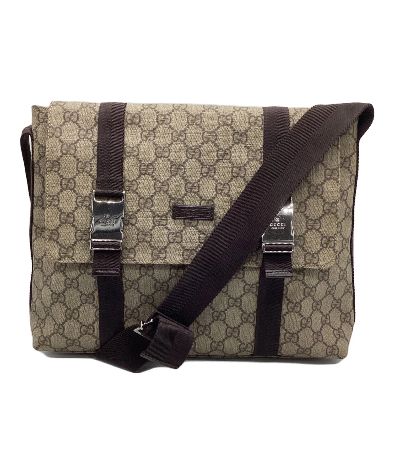 Gucci — Gucci Messenger Bag 122373 Beige #TFB5242