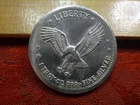 1981 Liberty Eagle One 1 Oz .999 Silver Bullion Round - No Reserve