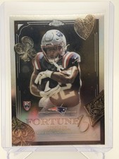 2025 Topps Chrome Football Treveyon Henderson Fortune 15 Refractor  Patriots