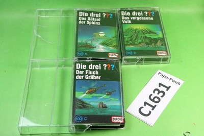 ##C1631 > DIE DREI ??? FRAGEZEICHEN - MC 100 - TOTENINSEL (3 MCs) LOGO