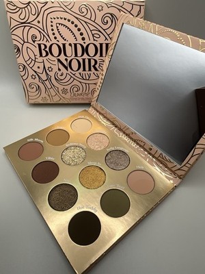 ColourPop Boudoir Noir 12 Pan nude Eye Shadow Palette Brand New In Box