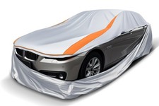 FJWDSC Full Enclosed Sliver Car Cover Universal Fit for CRV,RAV4,Rogue,CX5/CX...