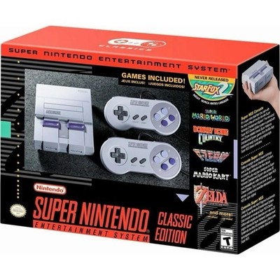 Super Nintendo Entertainment System SNES Classic Mini - NTSC Edition [Console Re