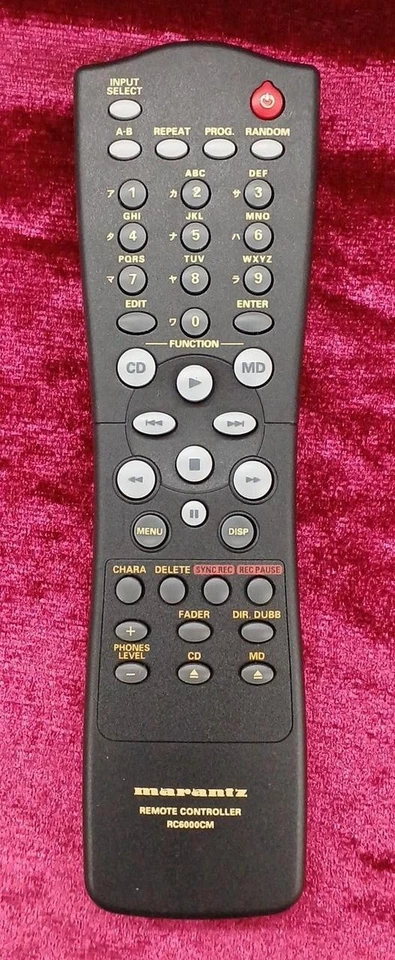 Marantz CM6200 CD MD Recorder Player Combo Deck Tested Working From Japan 2001 - Image 2 of 4