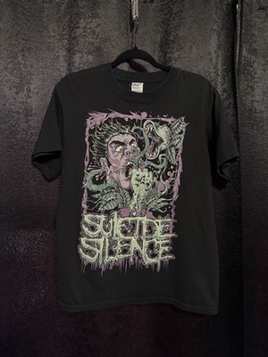 Vintage Suicide Silence Venus Fly Trap Black Tshirt Medium Rare *Read*