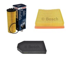 BOSCH Inspektionspaket Ölfilter Luftfilter Innenraumfilter für Audi A8 2.5 TDI