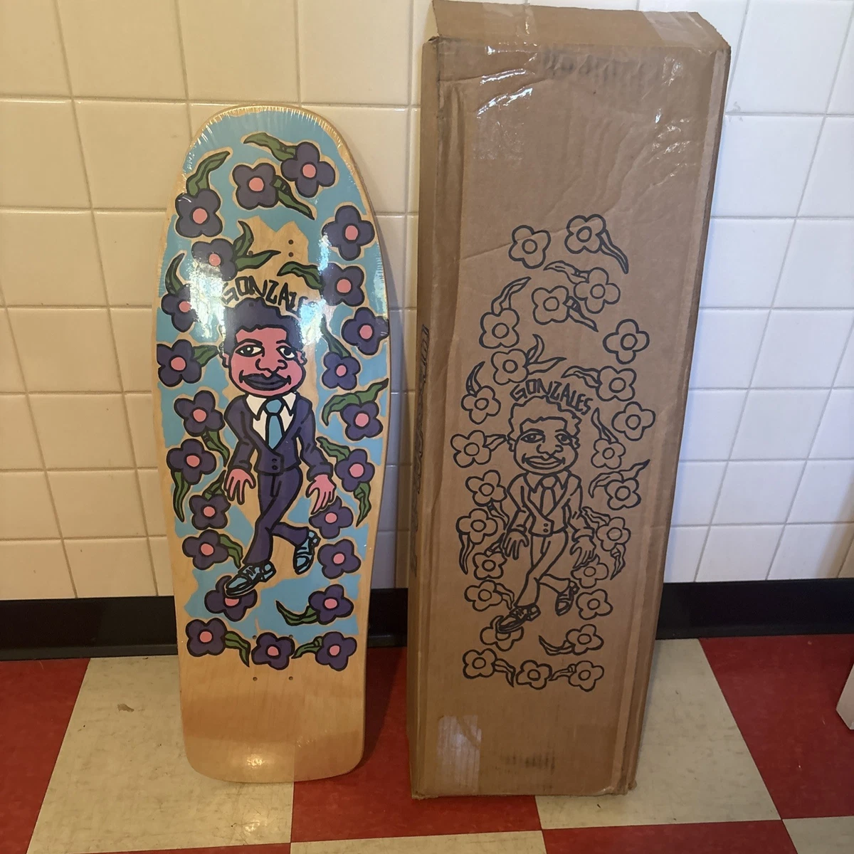 REAL markgonzales gonz 90s デッキ　ビンテージ レア】Real スケートデッキ Mark 