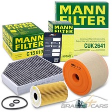 MANN-FILTER INSPEKTIONSPAKET FILTERSATZ A FÜR AUDI A6 4G C7 2.0 TDI BJ 11-
