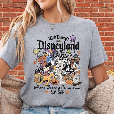 Walt Disneys Disneyland Halloween Unisex Hoodie Tshirt Herren Damen Unisex N493