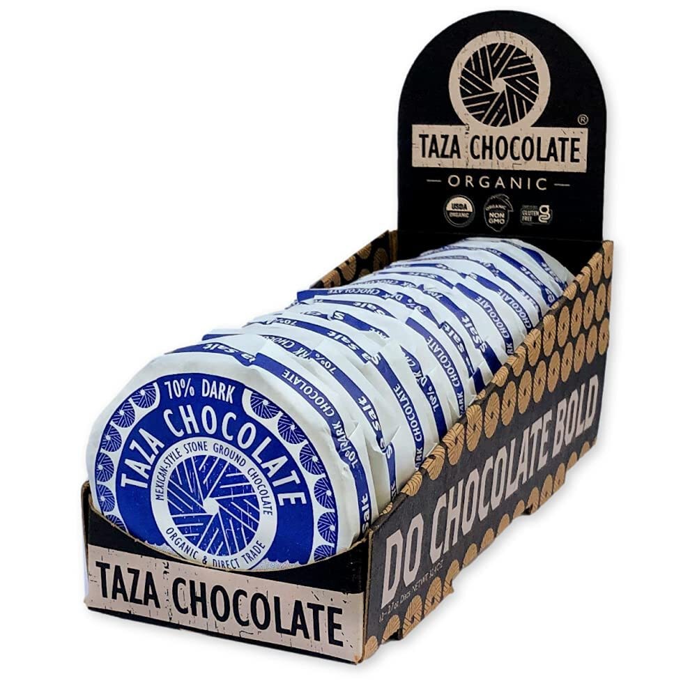 Taza Chocolate Organic Mexican-Style Disc 70% Dark Chocolate