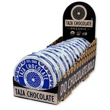 Taza Chocolate Organic Mexican-Style Disc 70%...