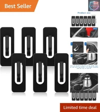 Universal Car Cup Holder Stabilizer Set - 6 Non-Slip Inserts for Secure Driving
