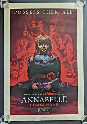 2019 Annabelle Comes Home Original Movie Theater Poster 27x40