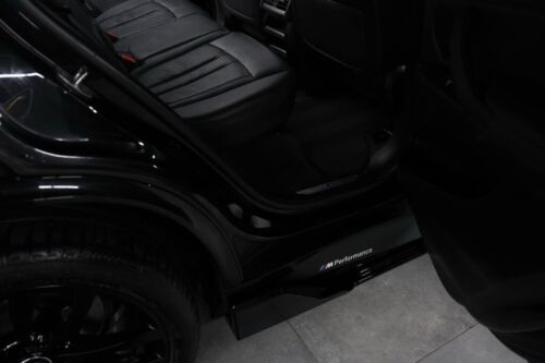 GLÄNZEND SCHWARZ SEITENAUFKLEBER ROCK AUFKLEBER VINYL BMW X5 X6 F15 F16 F85 M LEISTUNG - Bild 6 von 13