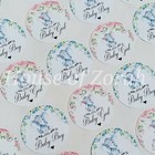 Personalised Cute Baby Elephant IT'S A BOY / GIRL baby shower Stickers Labels