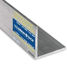 Aluminium Equal Angle L Profile Section 1/2" - 3" Multiple Sizes Lengths 6082T6