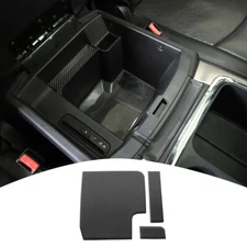 3pcs Armrest Box Lower Pad Trim Decor Sticker Decals for Dodge Ram 1500 2010-15