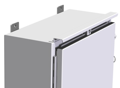 Hammond Enclosure Drip shield 36'' Stainless Steel DK36S16