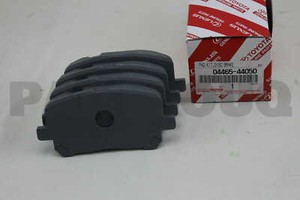 Колодки тормозные 04465 44050