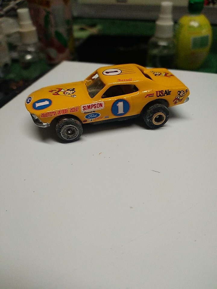 Mighty Mouse Mustang Fairgrounds Ho Tjet Slot Car Body Only, Fits