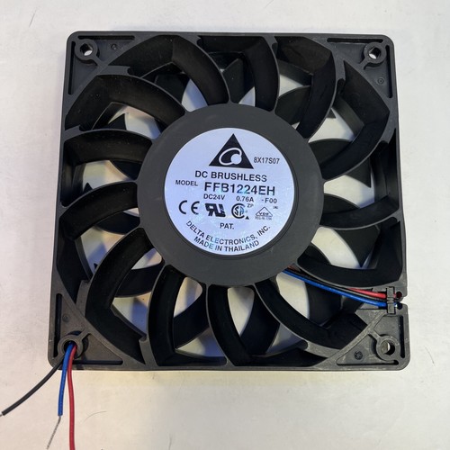 Delta Electronics FFB1224EHE-F00 Brushless 24VDC .76A Fan Brushless 3wire