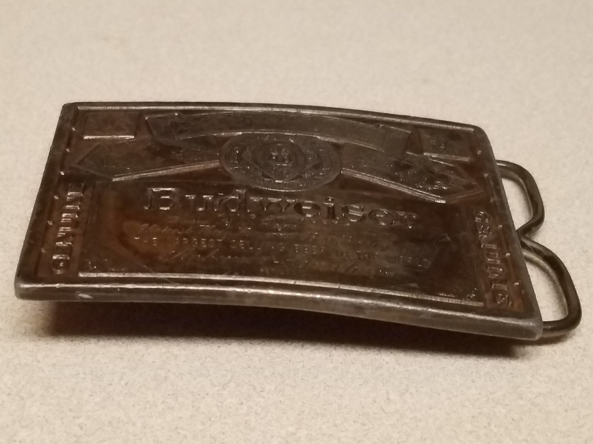 Vintage Budweiser The King of Beers TM Reproduced A-168 Belt