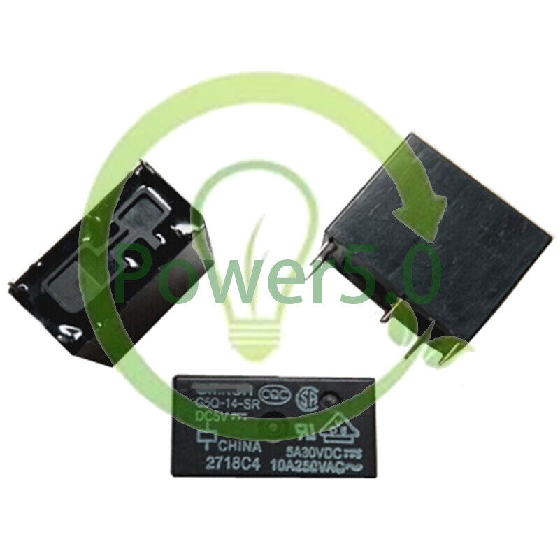 Lot De 5 Relais électriques G5Q-14-SR DC5V 4 Broches 10A - Neufs - Pour Projets électroniques