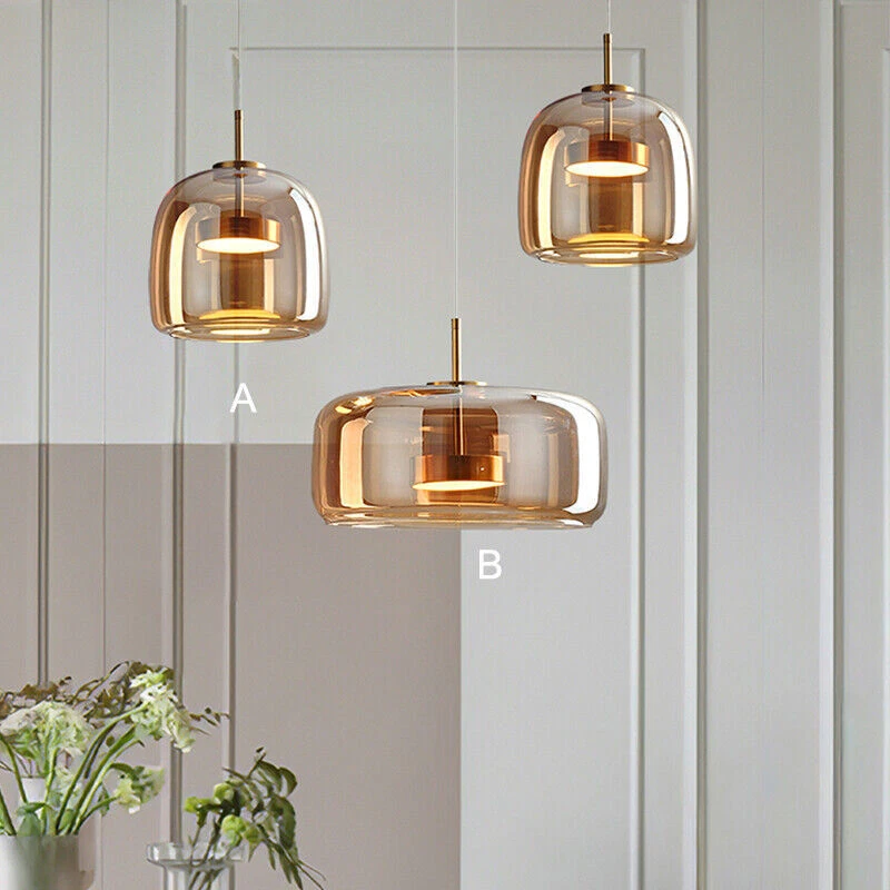 Glass Lamp Kitchen Pendant Light Home Ceiling Light Dinng Room Pendant Lighting - Image 2 of 4