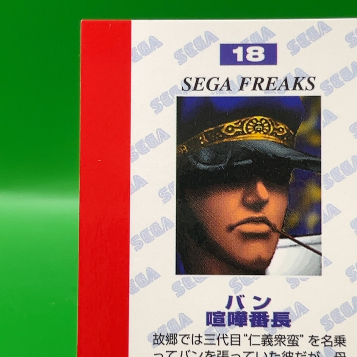 Bahn No. 18 Fighting Vipers Card SEGA FREAKS Game trading TCG