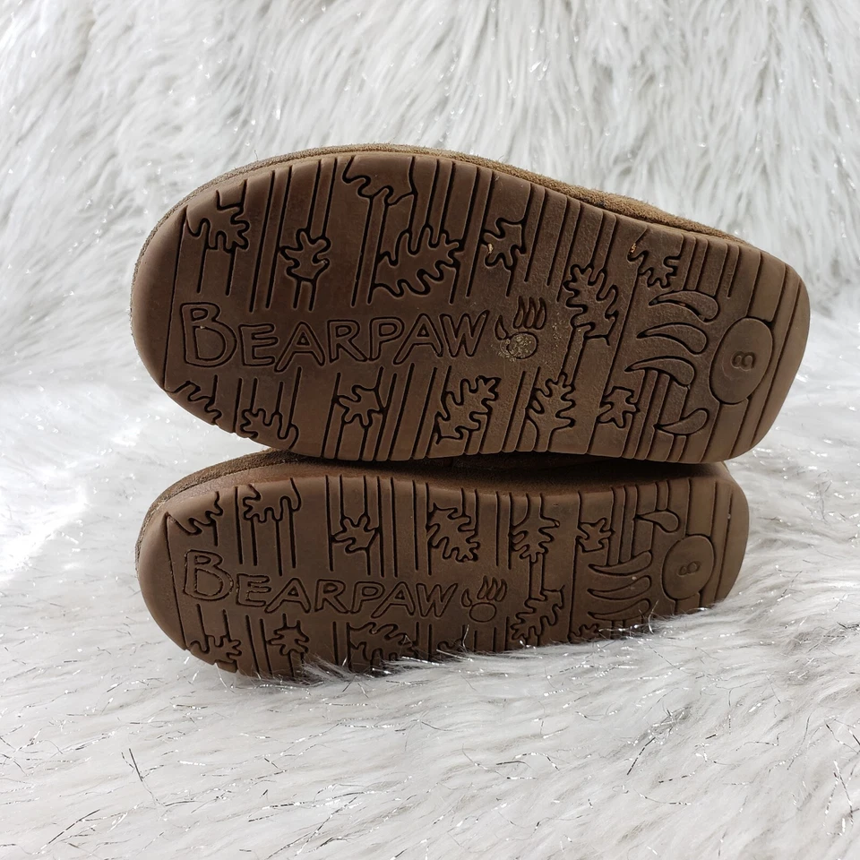 Botas BEARPAW Rosie Marrón Gamuza Niños Pequeños Talla 8 Foto 4 de 4