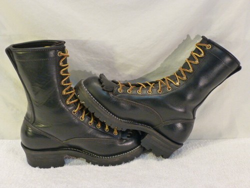 Botas para hombre Viberg de cuero 9" Work Logger fuego salvaje combate militar 5,5D $579 - Imagen 8 de 12