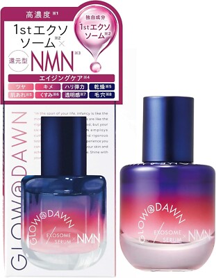 GLOW@DAWN Exosome Serum with NMN for Radiant Skin, High