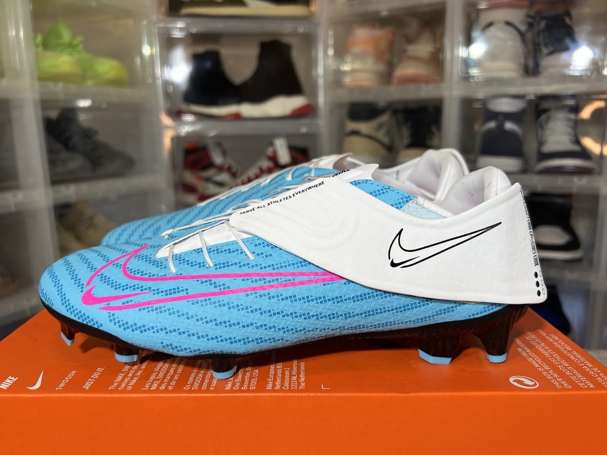 Size 8.5 Nike Phantom GT2 ACDMY Flyease FGMG Baltic Blue/hot